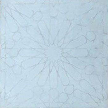 Mosaic House Moroccan tile Rugosa L C22 Powder Blue  solid cement, encaustic, field, pattern, floral, intricate 